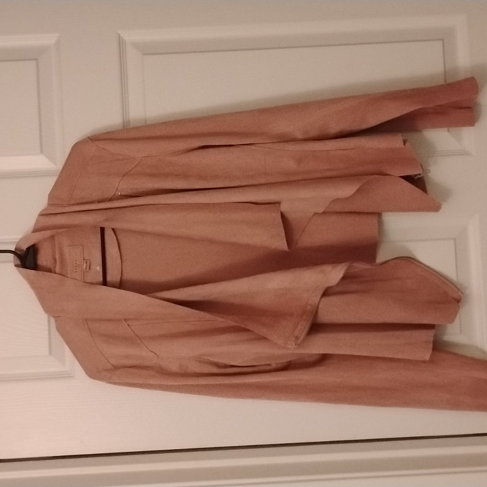 Blank NYC Women's Blush Waterfall Blazer